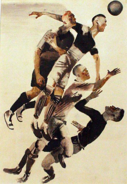Дейнека А.А. Футбол. 1928 Дейнека А.А. Футбол. 1928